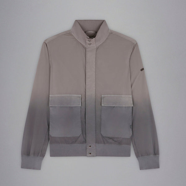 Paul & Shark Garment Dyed Faded Econyl® Nylon Stretch Bomber Jacket