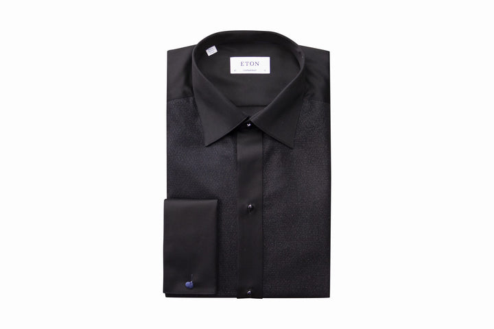 Black Evening Shirt Fancy-1
