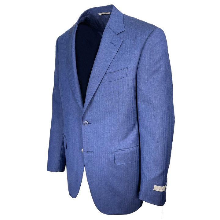 Canali Herringbone Suit 1