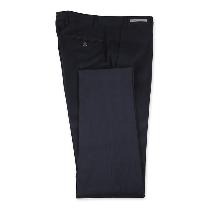 Corneliani-Navy- Cotton-Trousers-2