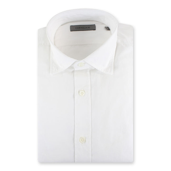 Corneliani-White-Cssual-Shirt-1