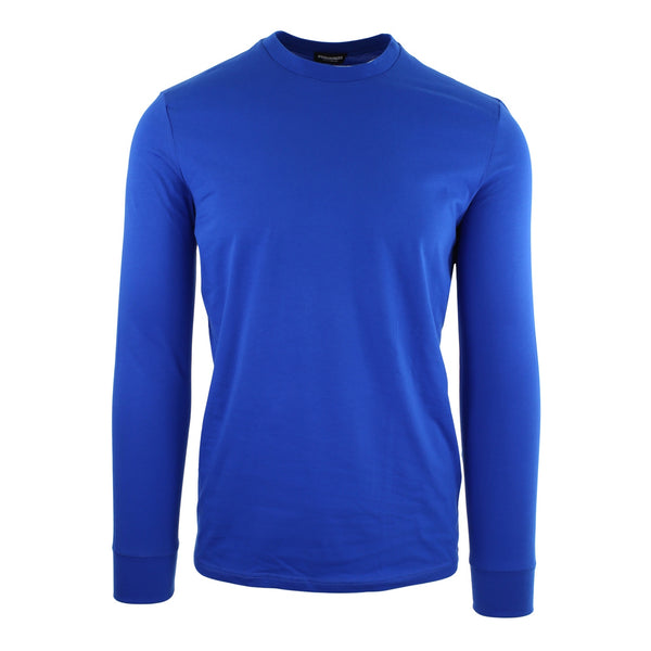 DSquared Royal Blue Long Sleeve T-Shirt 1