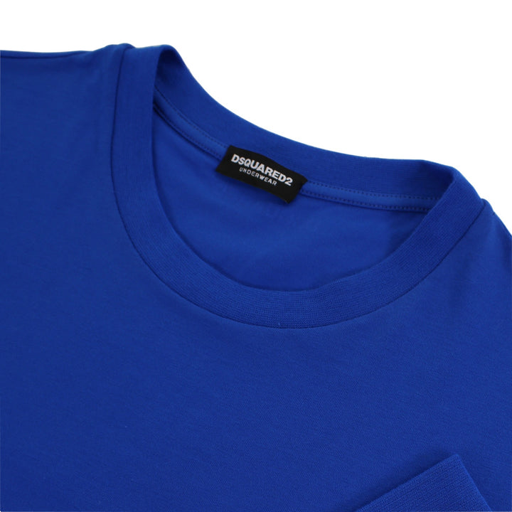 DSquared Royal Blue Long Sleeve T-Shirt 2
