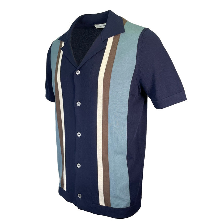 Gran Sasso Open Collar Knitted Shirt 3