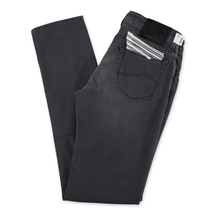 Jacob Cohen Mid Grey Black Tab Jeans 2