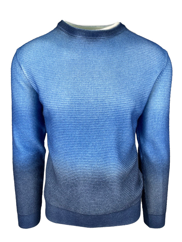 L'uomo Hand Painted Crew Knitwear
