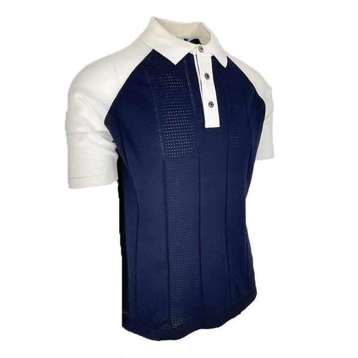 L&#8217;uomo S:S Polo with Contrast Collar and Shoulder 3