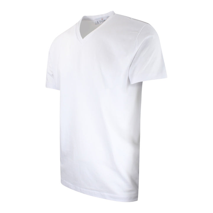 L&#8217;uomo-White-V-Neck-T-Shirt-2