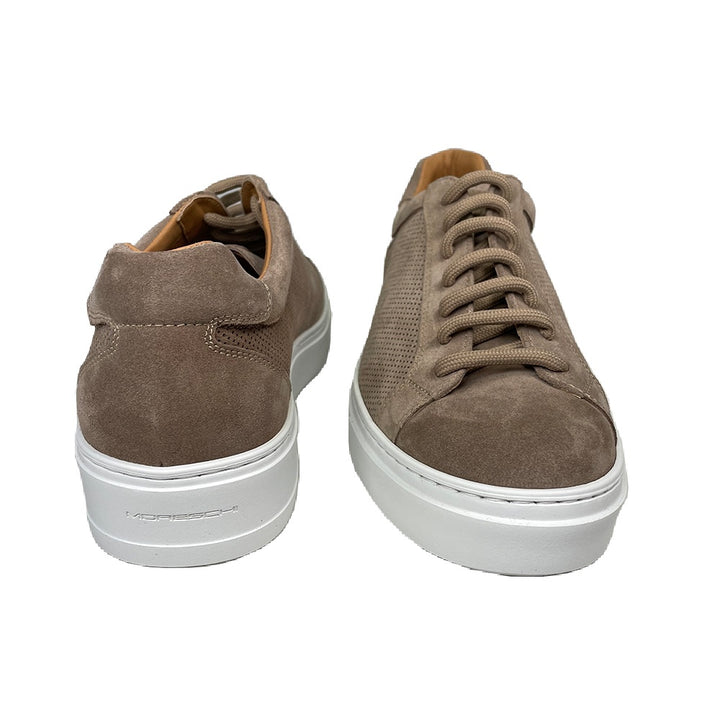 Moreschi Perforated Suede Sneakers 3