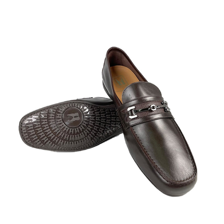 Moreschi Soft Calf Skin Shoes With Buckle 3
