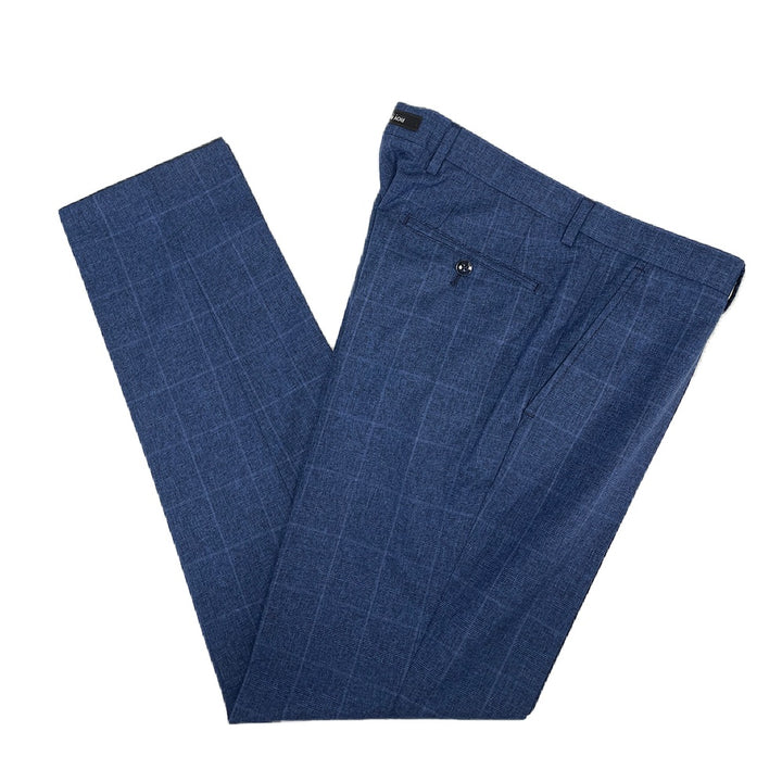 Roy Robson Blue Check Suit 6