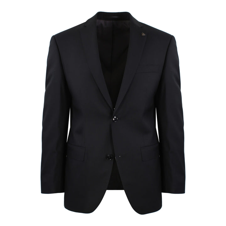 Roy Robson Plain Black Suit – L'uomo Menswear